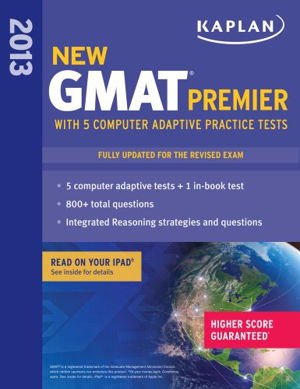 Cover art for Kaplan GMAT Premier with 5 Online Practice Tests
