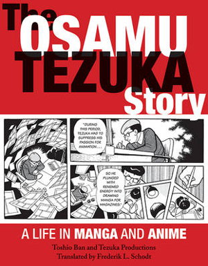 Cover art for The Osamu Tezuka Story