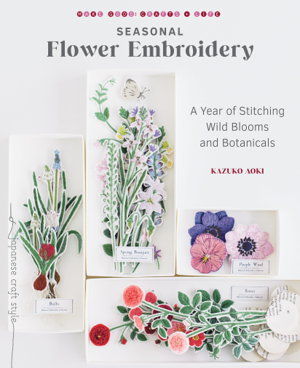Cover art for Seasonal Flower Embroidery