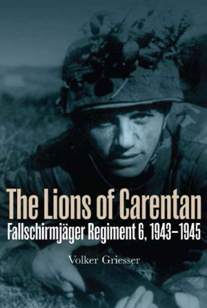 Cover art for Lions of Carentan Fallschirmjager Regiment