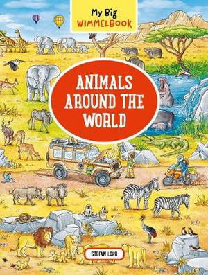 Cover art for My Big Wimmelbook Animals Around the World