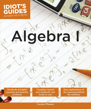 Cover art for Idiot's Guides Algebra