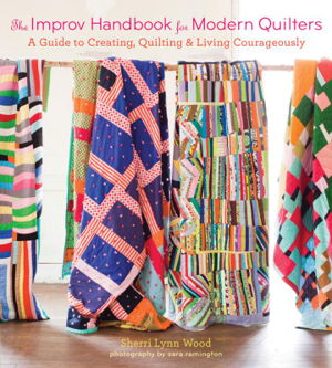 Cover art for The Improv Handbook for Modern Quilters
