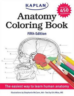 Cover art for Anatomy Coloring Book