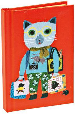 Cover art for teNeues Cat Tourist Mini Hardcover Notebook