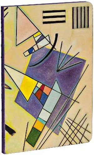 Cover art for Black and Violet by Vasily Kandinsky A5 Notebook