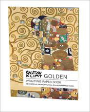 Cover art for Golden, Gustav Klimt Wrapping Paper Book