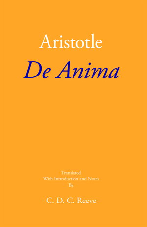 Cover art for De Anima
