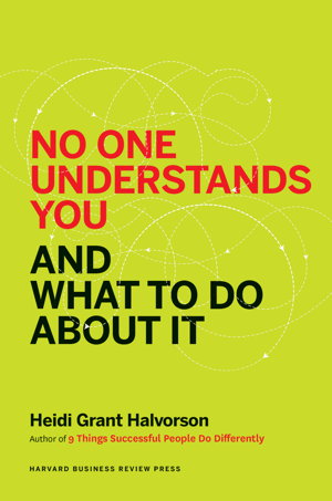 Cover art for No One Understands You and What to Do About It