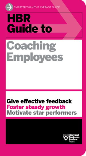 Cover art for HBR Guide to Coaching Employees (HBR Guide Series)