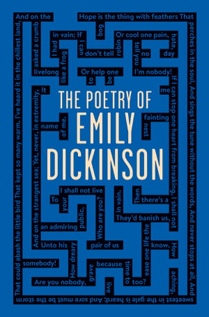 Cover art for Poetry of Emily Dickinson