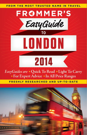 Cover art for Frommer's Easyguide to London