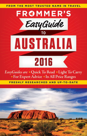 Cover art for Frommer's Easyguide to Australia 2016