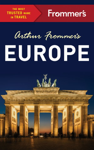 Cover art for Arthur Frommer's Europe