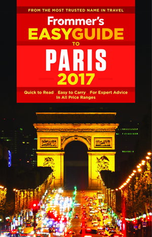 Cover art for Frommer's EasyGuide to Paris 2017