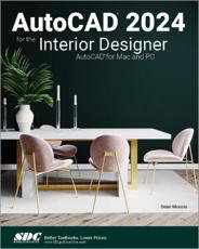Cover art for AutoCAD 2024 for the Interior Designer