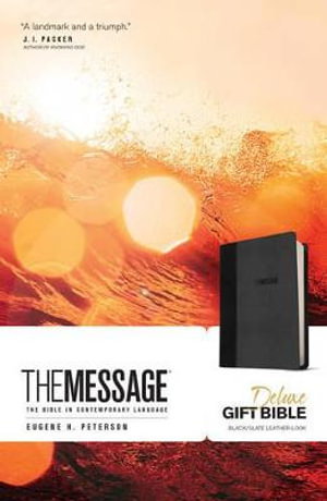Cover art for The Message Deluxe Gift Bible