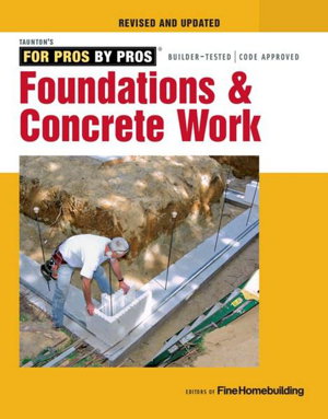 Cover art for Foundations and Concrete Work (Revised and Updated )