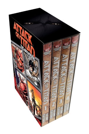 Cover art for Attack on Titan The Beginning Box Set