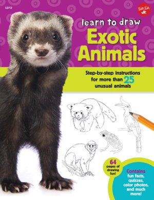 Cover art for Learn to Draw Exotic Animals