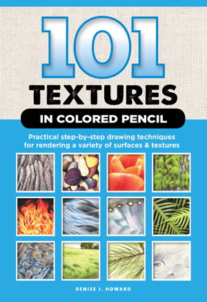 Cover art for 101 Textures in Colored Pencil