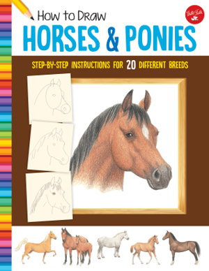 Cover art for Horses & Ponies (How to Draw)