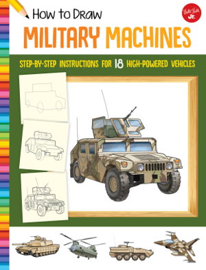 Cover art for Military Machines (How to Draw)