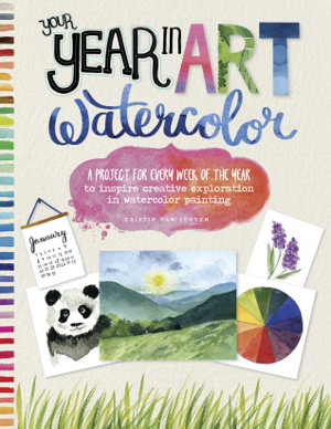 Cover art for Your Year in Art: Watercolor