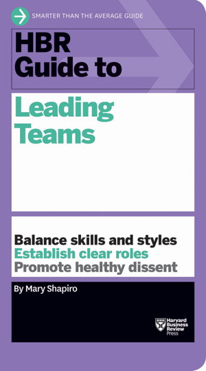 Cover art for HBR Guide to Leading Teams (HBR Guide Series)