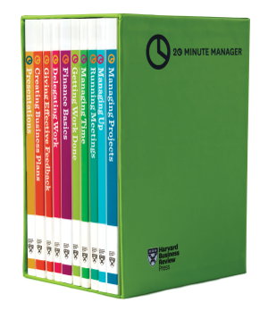Cover art for HBR 20-Minute Manager Boxed Set (10 Books) (HBR 20-Minute Manager Series)