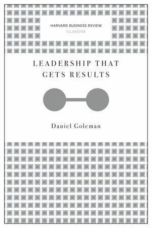 Cover art for Leadership That Gets Results (Harvard Business Review Classics)
