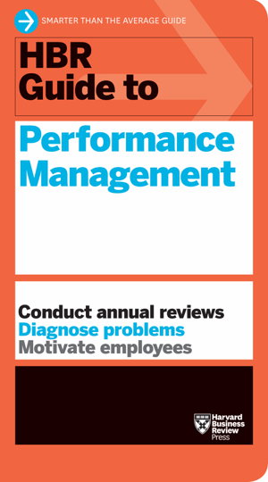 Cover art for HBR Guide to Performance Management (HBR Guide Series)
