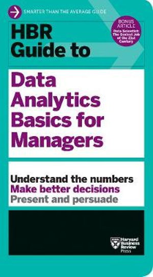 Cover art for HBR Guide to Data Analytics Basics for Managers (HBR Guide Series)