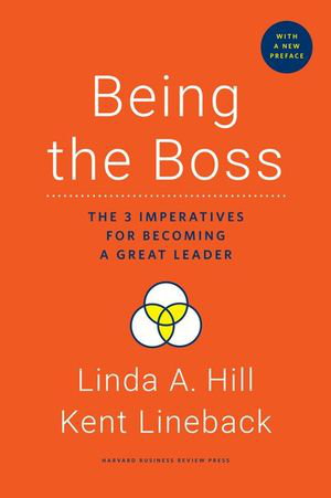 Cover art for Being the Boss, with a New Preface