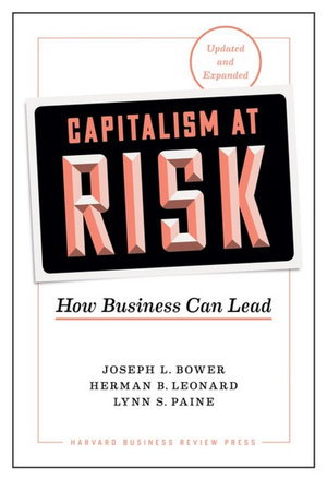 Cover art for Capitalism at Risk, Updated and Expanded