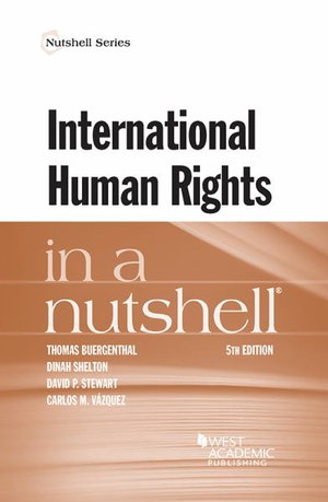 Cover art for International Human Rights in a Nutshell 5e WACD