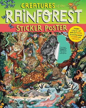 Cover art for Creatures of the Rainforest Sticker Poster