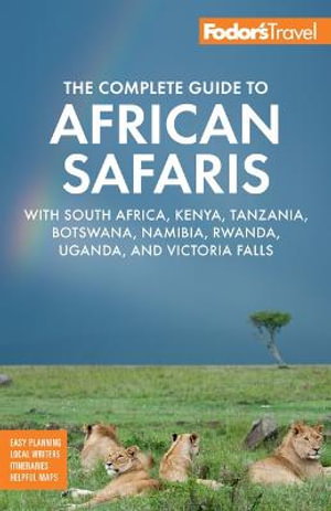 Cover art for Fodor's The Complete Guide to African Safaris