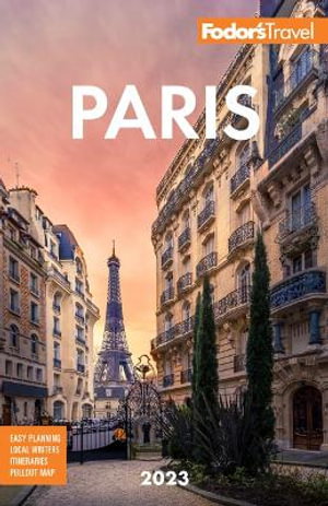 Cover art for Fodor's Paris 2023