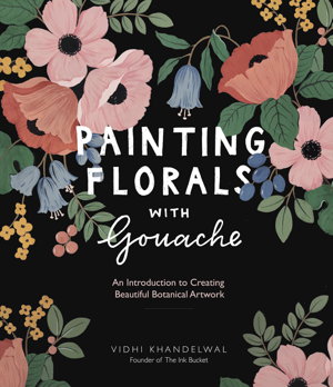 Cover art for Painting Florals with Gouache