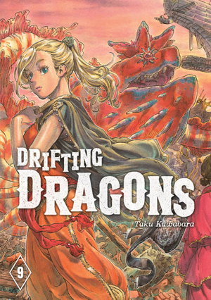 Cover art for Drifting Dragons 9