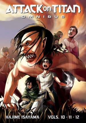 Cover art for Attack on Titan Omnibus 4 (Vol. 10-12)