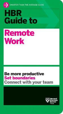 Cover art for HBR Guide to Remote Work