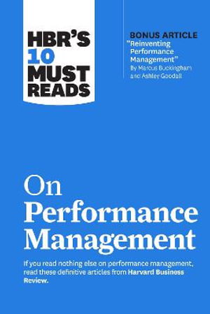 Cover art for HBR's 10 Must Reads on Performance Management