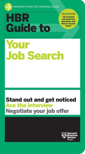 Cover art for HBR Guide to Your Job Search