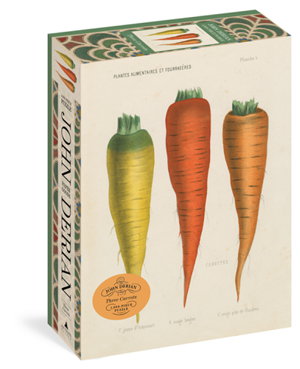 Cover art for John Derian Paper Goods: Three Carrots 1,000-Piece Puzzle