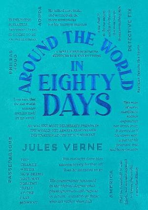 Cover art for Around the World in Eighty Days