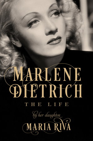 Cover art for Marlene Dietrich