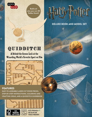 Cover art for Incredibuilds Harry Potter Quidditch Deluxe Book and Model Set