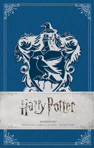 Cover art for Harry Potter Ravenclaw Hardcover Ruled Pocket Journal